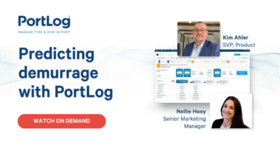 Predicting demurrage with PortLog webinar